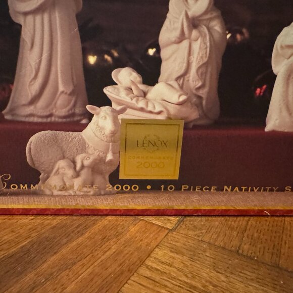 Lenox “Commemorate 2000” Nativity Set – 10 Pieces - Picture 9 of 9